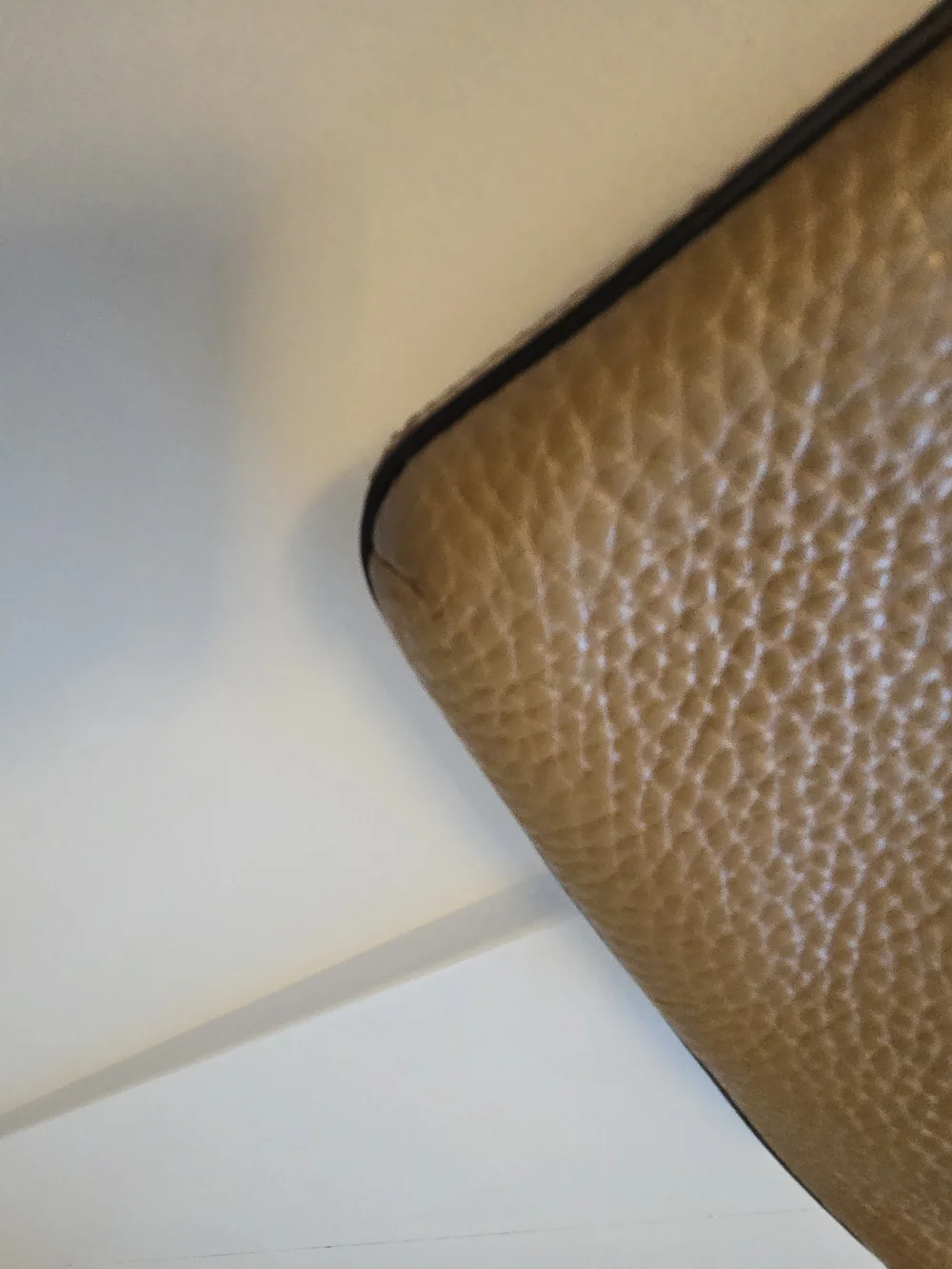 Coach Tan Pebble Leather Crossbody Bag